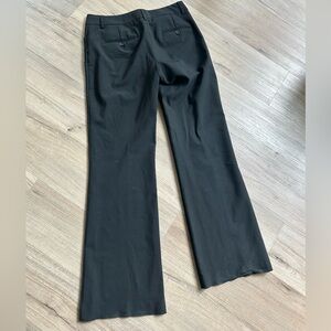 Black Express boot cut trousers 6L